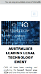 Mobile Screenshot of lawtechsummit.com.au